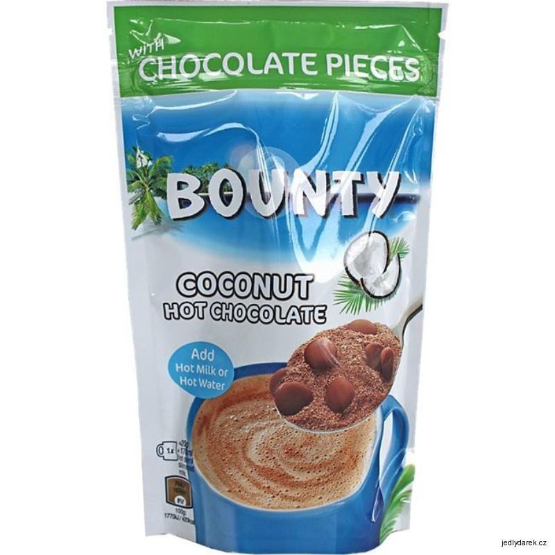 Bounty Coconut Hot Chocolate 140g horká čokoláda